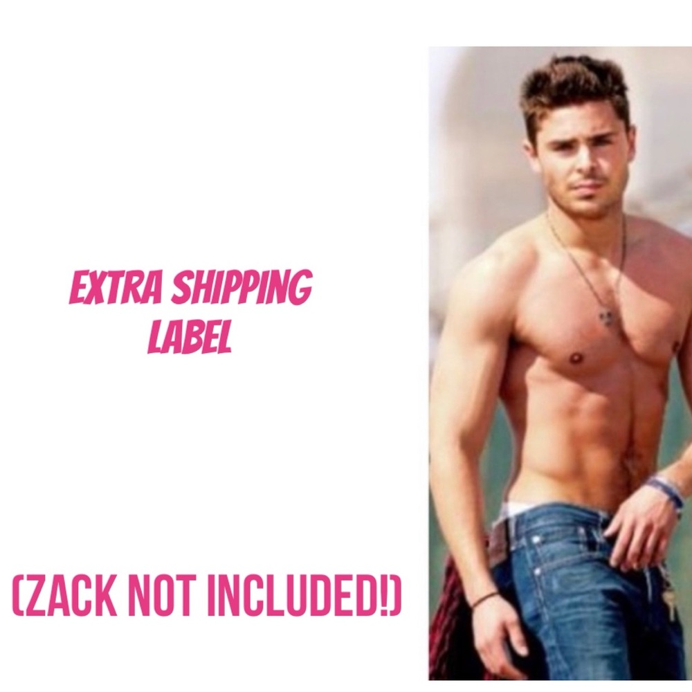 Extra shipping label